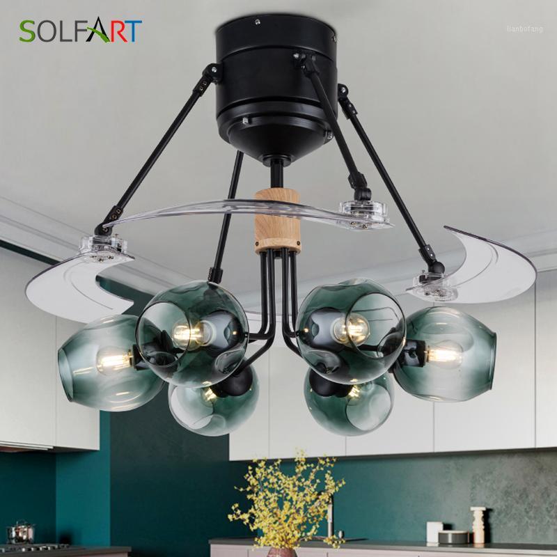 Glass Ceiling Fan Room Fan Lamp Ceiling Light Remote Control Ventilador Simple Style Restaurant Living Room1
Glass Ceiling Fan Room Fan Lamp Ceiling Light Remote Control Ventilador Simple Style Restaurant Living Room1