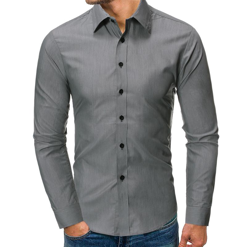 Men Shirt Long Sleeve Chemise Homme 2020Fashion Business Design Mens Slim Fit Dress Shirts Casual Camisa Social, Gray
Men Shirt Long Sleeve Chemise Homme 2020Fashion Business Design Mens Slim Fit Dress Shirts Casual Camisa Social, Gray