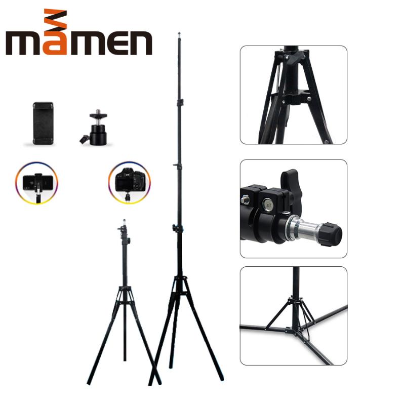 MAMEN 50/120/200 cm Foldable Light Stand Photography Lighting tripod Screw 360 Degree Camera Phone Holder Bracket For Phone
MAMEN 50/120/200 cm Foldable Light Stand Photography Lighting tripod Screw 360 Degree Camera Phone Holder Bracket For Phone
