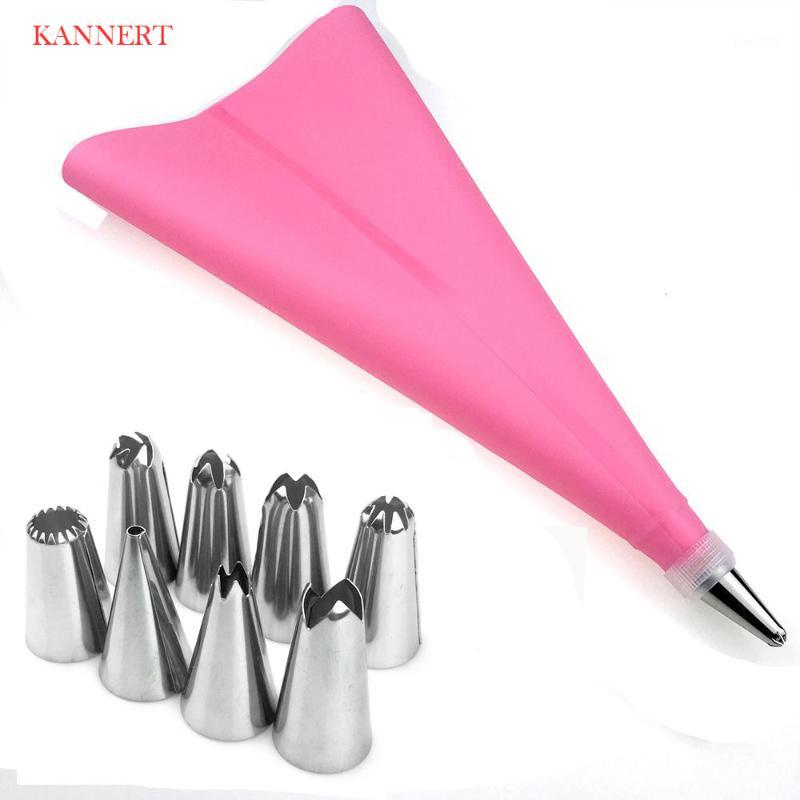 10PC/Set Silicone Kitchen Accessories Icing Piping Cream Pink Pastry Bag +8 Stainless Steel Nozzle Tips Cake Decorating Tools1
10PC/Set Silicone Kitchen Accessories Icing Piping Cream Pink Pastry Bag +8 Stainless Steel Nozzle Tips Cake Decorating Tools1