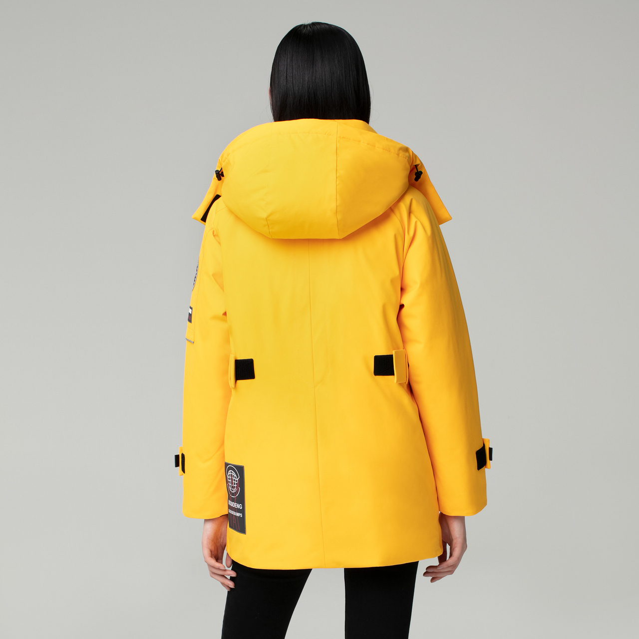 Bosideng new fashion tooling style hooded warm casual women's down jacket B00143222 201019