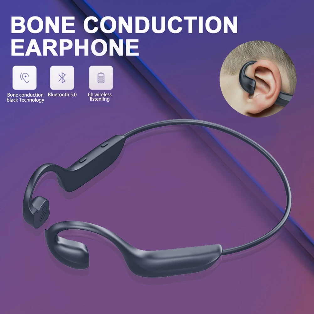 G100 Bluetooth Wireless Headphones Open Ear Sports Earphones Waterproof Non-in-ear Noise Reduction Light Weight Button Control Earphones
G100 Bluetooth Wireless Headphones Open Ear Sports Earphones Waterproof Non-in-ear Noise Reduction Light Weight Button Control Earphones