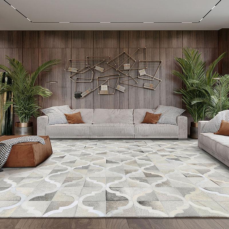 Natural beige color cowhide fur rug for living room luxury cowhide patchwork carpet big size decoration office carpet, 01as picture
Natural beige color cowhide fur rug for living room luxury cowhide patchwork carpet big size decoration office carpet, 01as picture