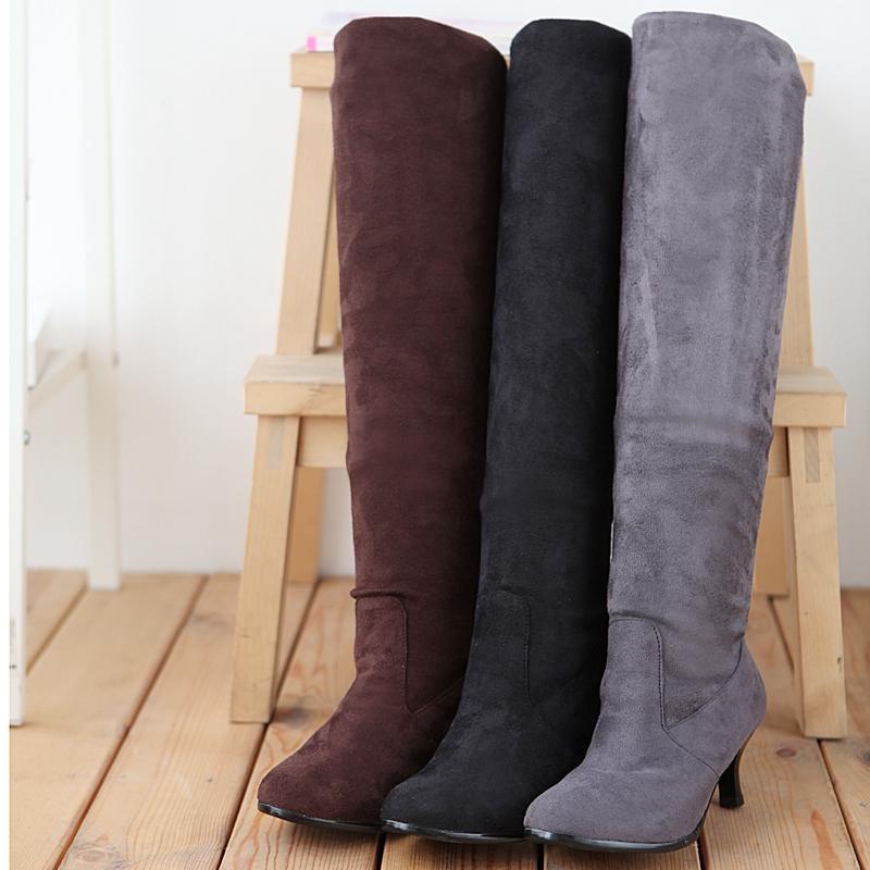Autumn Winter Over The Knee Boots Women Stretch Fabric Thigh High Sexy Woman Shoes Long Bota Feminina zapatos de mujer 9051, Black
Autumn Winter Over The Knee Boots Women Stretch Fabric Thigh High Sexy Woman Shoes Long Bota Feminina zapatos de mujer 9051, Black