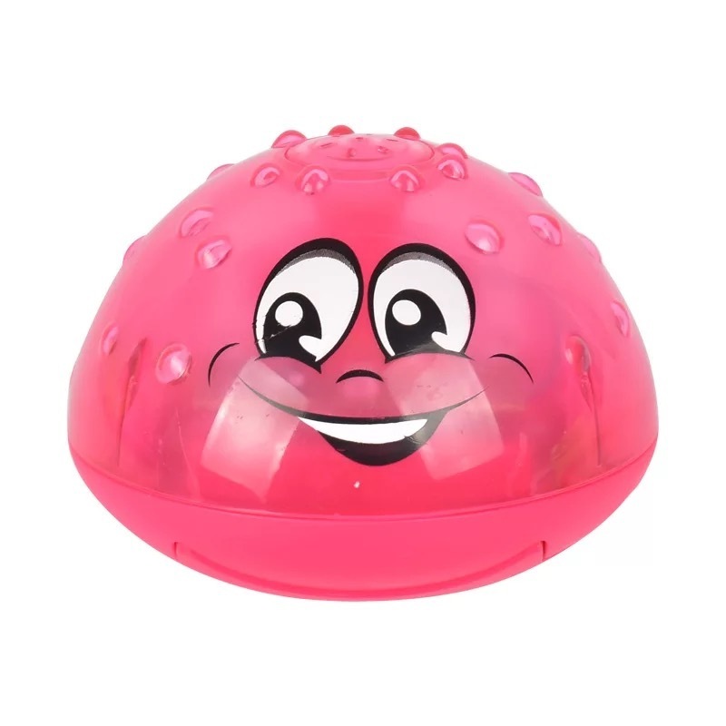 Funny Infant Bath Toys Baby Electric Induction Sprinkler Ball with Light Music Children Water Play Ball Bathing Toys Kids Gifts LJ201019