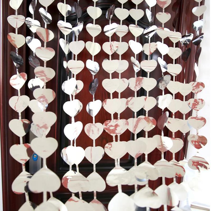 180*100cm Metallic Foil Tinsel Fringe Gold Silver Heart Shaped Rain Curtain For Wedding Birthday Party Backdrop Decor Photo Prop
180*100cm Metallic Foil Tinsel Fringe Gold Silver Heart Shaped Rain Curtain For Wedding Birthday Party Backdrop Decor Photo Prop