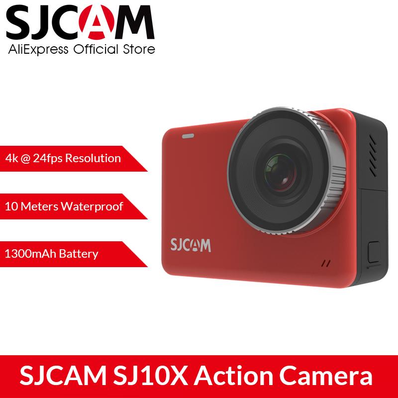 SJCAM SJ10X Action Camera 4K/24FPS WiFi Novatek 96683 Chipset LIVE STREAMINg 10m Body Waterproof 2.33 Touch LCD Sports DV Camera
SJCAM SJ10X Action Camera 4K/24FPS WiFi Novatek 96683 Chipset LIVE STREAMINg 10m Body Waterproof 2.33 Touch LCD Sports DV Camera