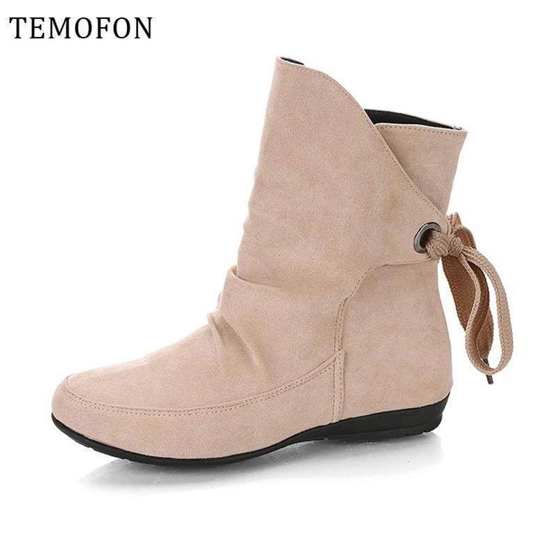Warm Snow Boots Women Ladies Flat Casual Shoes Female Autumn Winter Platform Shoes Lace Up Size 43 Botas Mujer Invierno HVT384, Red
Warm Snow Boots Women Ladies Flat Casual Shoes Female Autumn Winter Platform Shoes Lace Up Size 43 Botas Mujer Invierno HVT384, Red
