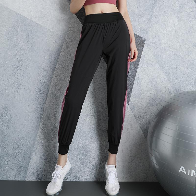 2021 New Arrival Women High Waist Sports Pants Stretchy Loose Trousers Fitness Striped Breathable Quick Dry Running Leggings, Gray
2021 New Arrival Women High Waist Sports Pants Stretchy Loose Trousers Fitness Striped Breathable Quick Dry Running Leggings, Gray