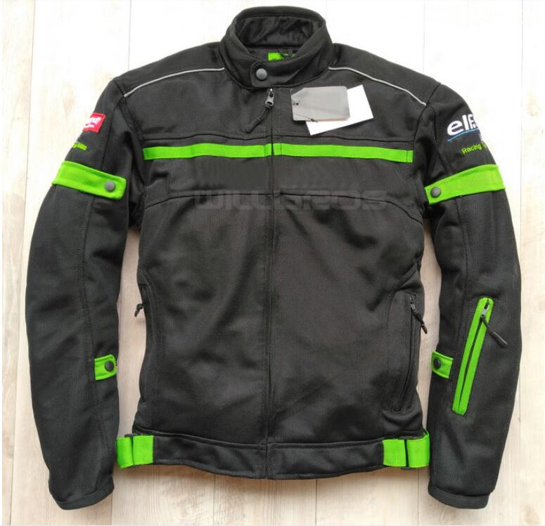 Motorcycle jersey four seasons racing suit built-in protective gear anti-fall motorcycle windproof waterproof jacket