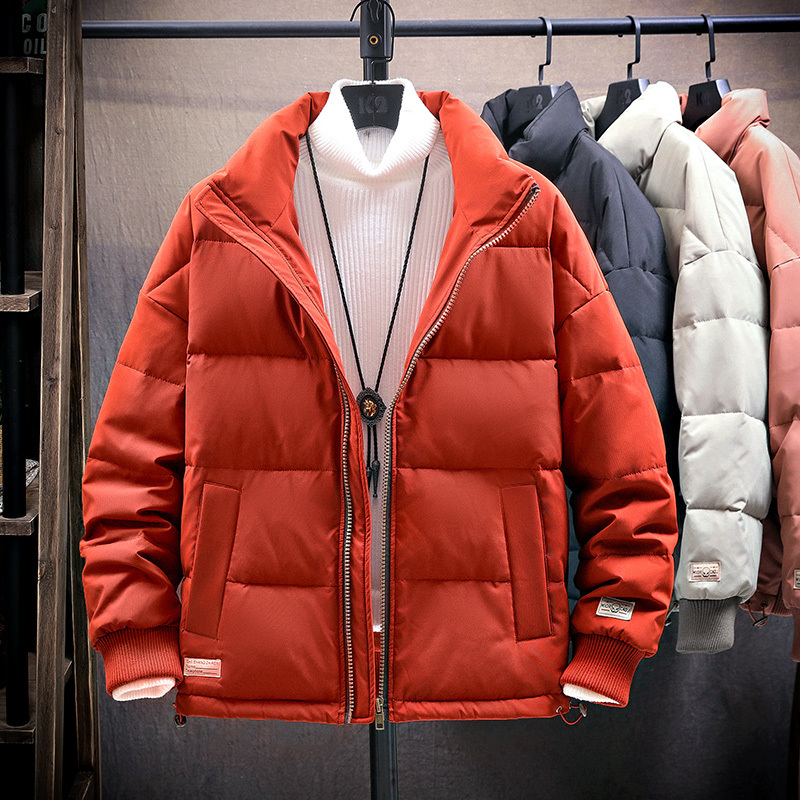 SingleRoad Mens Down Jacket Men Winter Jacket Coat Fashion Solid Windproof Oversized Hip Hop Streetwear Casual Jackets Men 201120