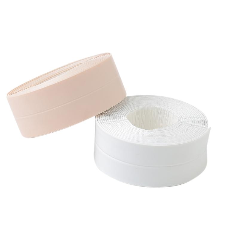 2pcs PVC Adhesive Tape Durable Use 1 ROLL Kitchen Bathroom Wall Sealing Tape Gadgets Waterproof Mold Proof 3.2mx3.8cm/2.2CM
2pcs PVC Adhesive Tape Durable Use 1 ROLL Kitchen Bathroom Wall Sealing Tape Gadgets Waterproof Mold Proof 3.2mx3.8cm/2.2CM