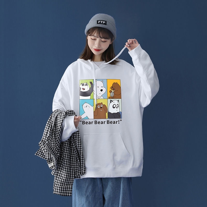 2021 New Women's Cartoon Printed Hoodies Korean Streetwear Casual Oversize Hooded Sweatshirt Woman Thicken Warm Clothing Thdc, Lightgrayfleece
2021 New Women's Cartoon Printed Hoodies Korean Streetwear Casual Oversize Hooded Sweatshirt Woman Thicken Warm Clothing Thdc, Lightgrayfleece