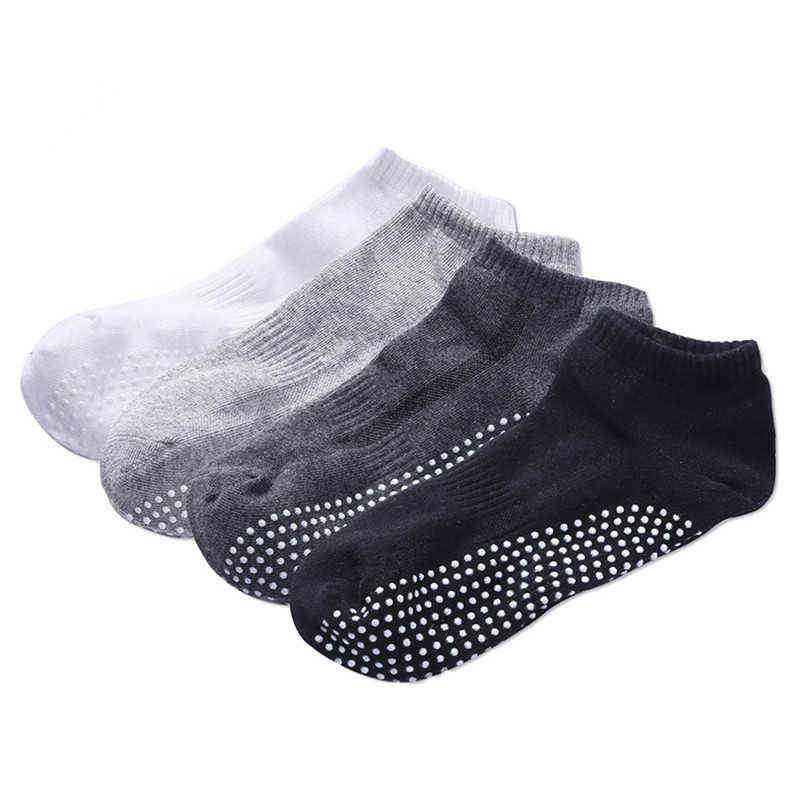 4 Pairs Men Cotton Non-slip Yoga Socks with Grips Breathable Anti skid Socks Low Cut Sports Socks for Gym Fitness Ballet Pilates 220105, 4 pair white
4 Pairs Men Cotton Non-slip Yoga Socks with Grips Breathable Anti skid Socks Low Cut Sports Socks for Gym Fitness Ballet Pilates 220105, 4 pair white
