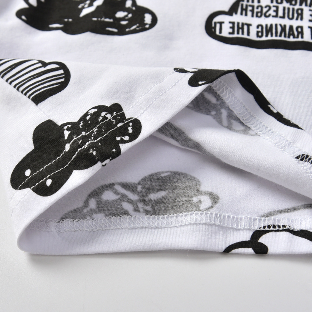 born Baby Boys Girls Clothes Long Sleeve Cloud Print T-Shirt Comfy Pants and Hat Outfits Set Infant Clothing Suit LJ201223