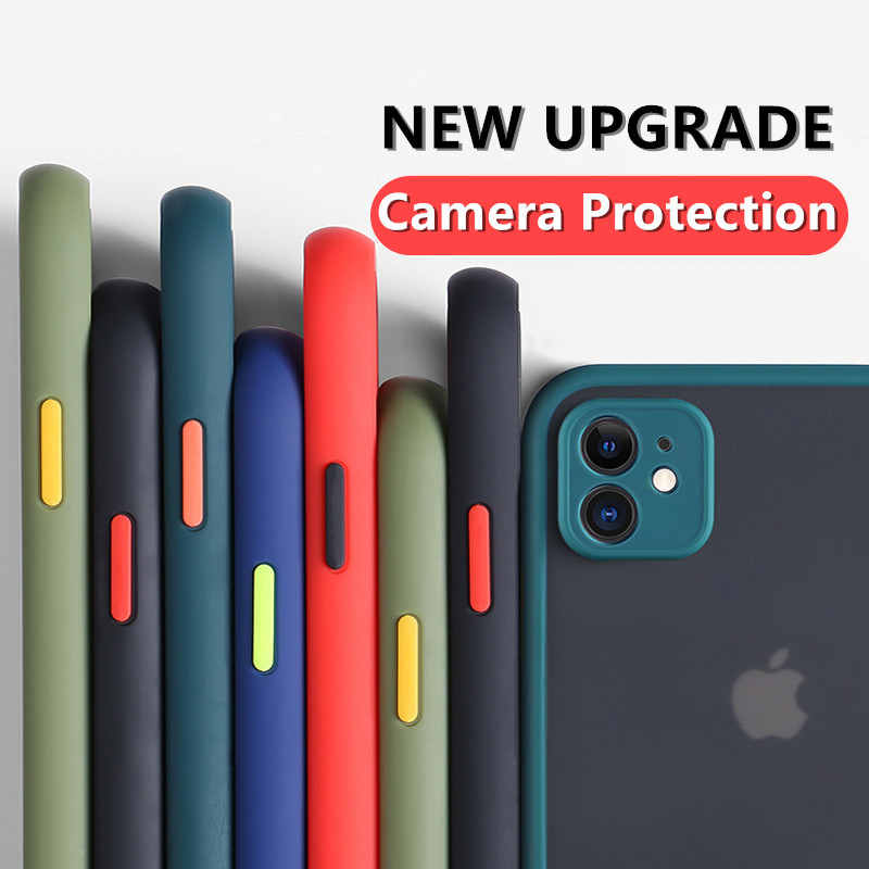 Camera Lens Protection Phone Case For iPhone 12 Pro Max 11 12 Mini X XS XR 6 6S 7 8 Plus SE 2020 Matte Transparent Shockproof Cover
Camera Lens Protection Phone Case For iPhone 12 Pro Max 11 12 Mini X XS XR 6 6S 7 8 Plus SE 2020 Matte Transparent Shockproof Cover