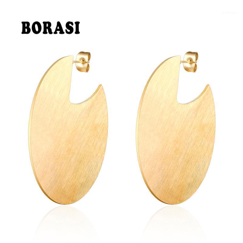 BORASI New Trendy Big Circle Round Dangle Earrings For Women Gold Color Stainless Steel Long Earings Engagement Jewelry Gift1
BORASI New Trendy Big Circle Round Dangle Earrings For Women Gold Color Stainless Steel Long Earings Engagement Jewelry Gift1