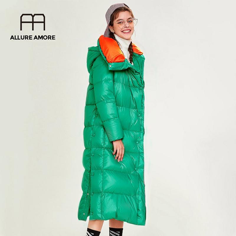 Allure Amore Winter Jacket New High Quality Women Long Down Coat White Duck Down Jacket Quilted Female Lightweight Thick Clothes, Primrose yellow
Allure Amore Winter Jacket New High Quality Women Long Down Coat White Duck Down Jacket Quilted Female Lightweight Thick Clothes, Primrose yellow