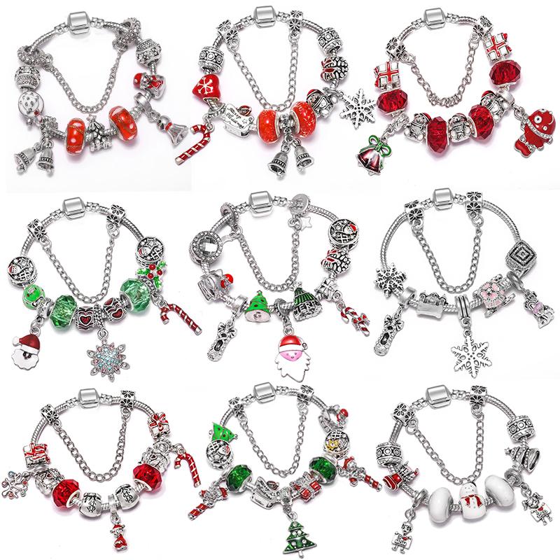 2121 New Christmas Collection Charm Bead Pendant Diy Charm Silver Plated Bracelet Fit Women's Holiday Gift Direct Shipping
2121 New Christmas Collection Charm Bead Pendant Diy Charm Silver Plated Bracelet Fit Women's Holiday Gift Direct Shipping