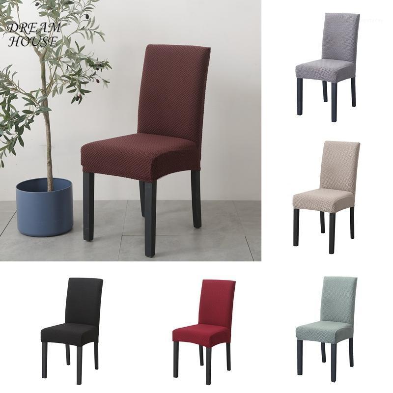 Jacquard Chair Cover Solid Color Stretch Seat Cover Spandex Chair Protector Diningroom Elastic Slipcovers Wedding Banquet Hotel1
Jacquard Chair Cover Solid Color Stretch Seat Cover Spandex Chair Protector Diningroom Elastic Slipcovers Wedding Banquet Hotel1