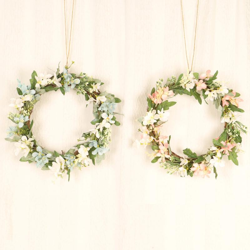 Artificial Flower Simulation Plant wreath Circle Decorative Rose Wreath Indoor And Outdoor Use wedding home decoration New
Artificial Flower Simulation Plant wreath Circle Decorative Rose Wreath Indoor And Outdoor Use wedding home decoration New