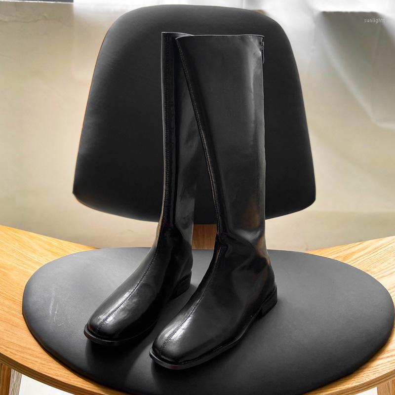 DEAT 2020 New Spring Autumn Fashion Casual Black Square Head Genuine Leather Single Shoes Women Long Cool Boots SF3611
DEAT 2020 New Spring Autumn Fashion Casual Black Square Head Genuine Leather Single Shoes Women Long Cool Boots SF3611