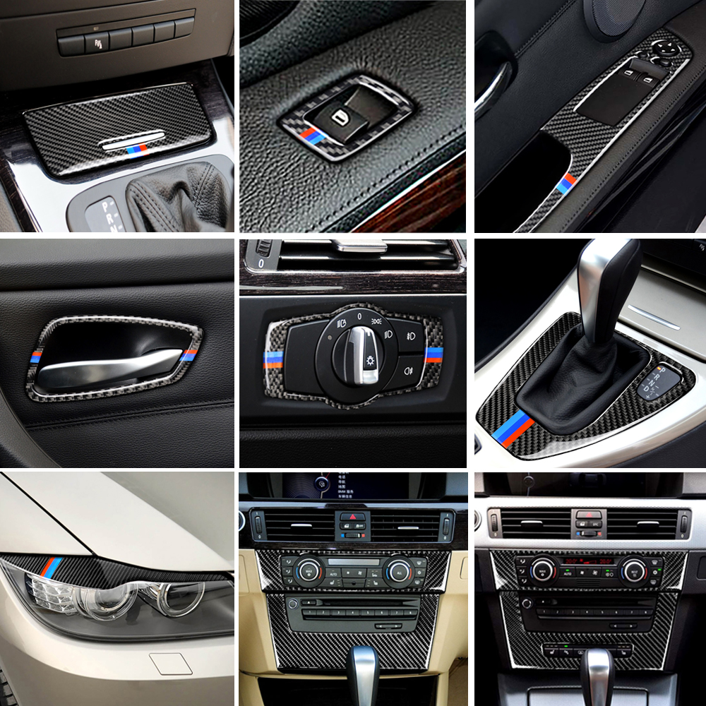 For BMW Old 3 series E90 E92 E93 Car Inner Window Lift Switch Armrest Panel Door Handle Trim True Carbon Fiber Styling
For BMW Old 3 series E90 E92 E93 Car Inner Window Lift Switch Armrest Panel Door Handle Trim True Carbon Fiber Styling