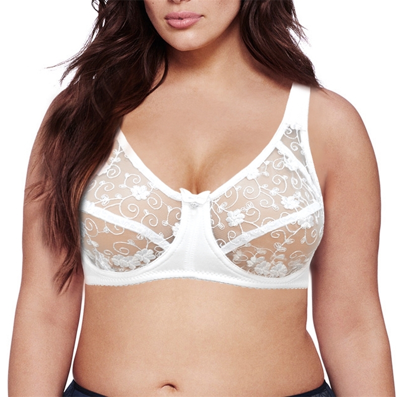YANDW Unpadded White Bras For Women A B C D DD E F 34 36 38 40 42 44 Lace Bralette Floral Soutia Mesh Transparent Sexy Lingerie 201202
YANDW Unpadded White Bras For Women A B C D DD E F 34 36 38 40 42 44 Lace Bralette Floral Soutia Mesh Transparent Sexy Lingerie 201202