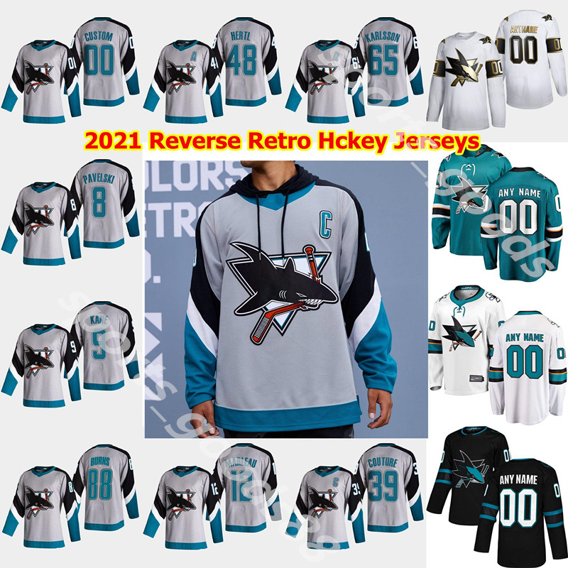 San Jose Sharks 2021 Reverse Retro Hockey Jersey 88 Brent Burns Jersey Logan Couture Joe Thornton Erik Karlsson Evander Kane Custom Stitched, Colour 9
San Jose Sharks 2021 Reverse Retro Hockey Jersey 88 Brent Burns Jersey Logan Couture Joe Thornton Erik Karlsson Evander Kane Custom Stitched, Colour 9