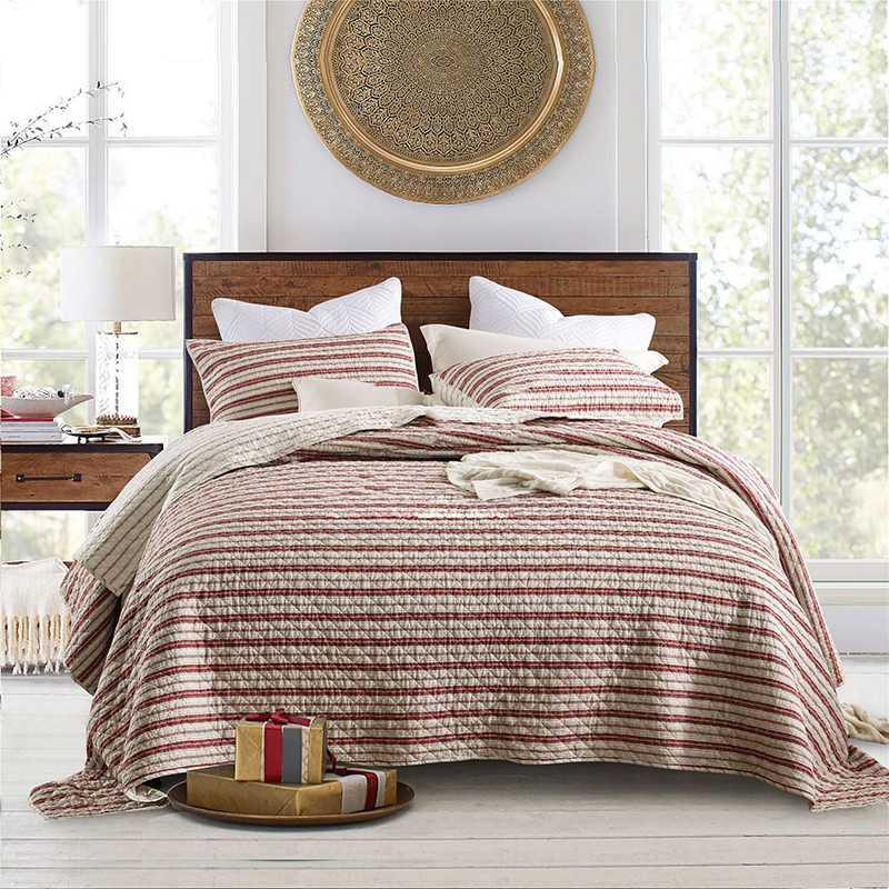 CHAUSUB Stripe Quilt Set Cotton Quilts For Bed Bedspread 3pcs Washed Quilted Bed Cover Sheets Coverlet Queen Size Summer Blanket1, Red
CHAUSUB Stripe Quilt Set Cotton Quilts For Bed Bedspread 3pcs Washed Quilted Bed Cover Sheets Coverlet Queen Size Summer Blanket1, Red