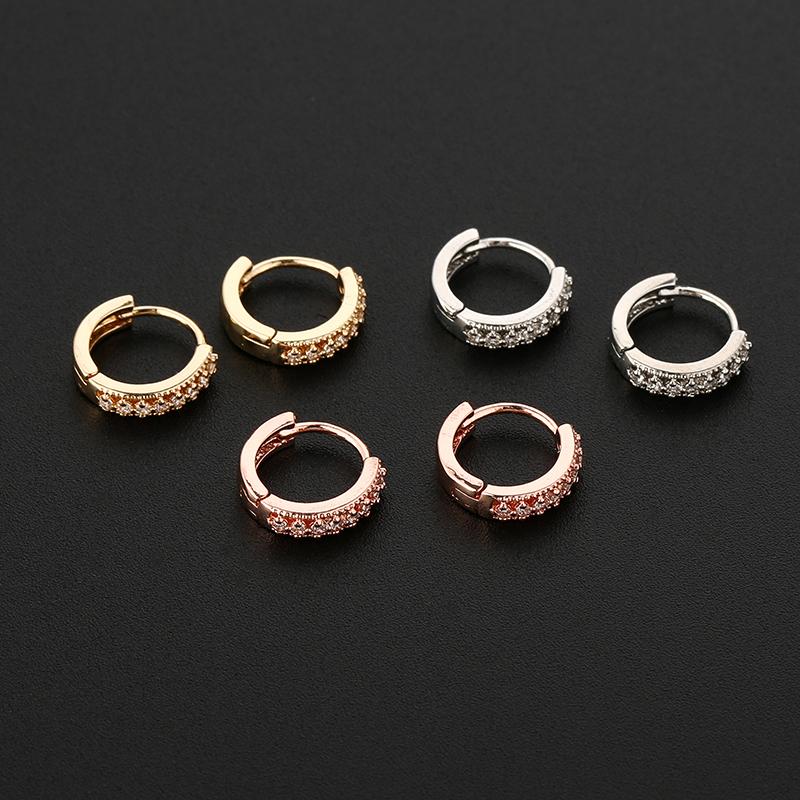 Bohemian Tiny Hoop Earrings Micro Zirconia Stone Stud Small Huggies Earrings Piercing Jewelry For lady Girls inside 9mm
Bohemian Tiny Hoop Earrings Micro Zirconia Stone Stud Small Huggies Earrings Piercing Jewelry For lady Girls inside 9mm