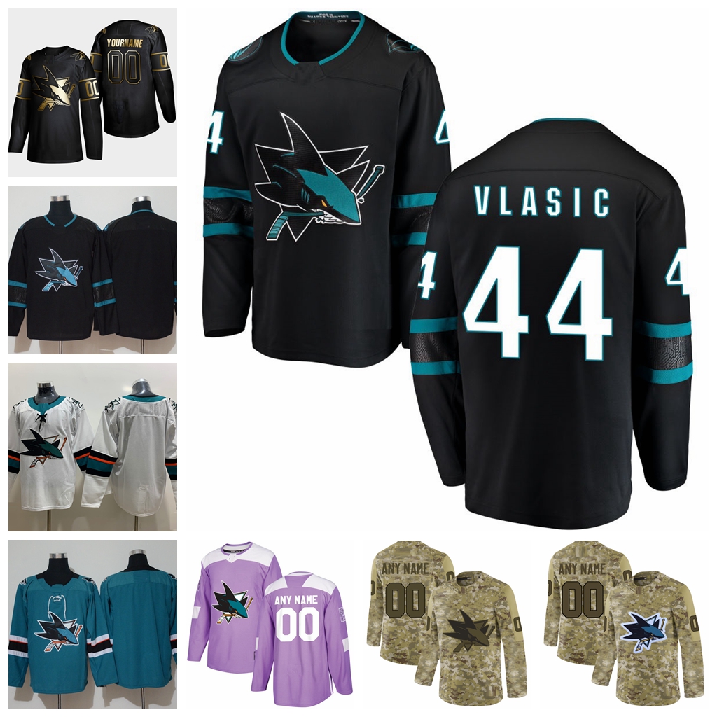 2021 Customize #44 Marc-Edouard Vlasic San Jose Sharks Jerseys Golden Edition Camo Veterans Day Fights Cancer Custom Stitched Hockey Jerseys, White
2021 Customize #44 Marc-Edouard Vlasic San Jose Sharks Jerseys Golden Edition Camo Veterans Day Fights Cancer Custom Stitched Hockey Jerseys, White
