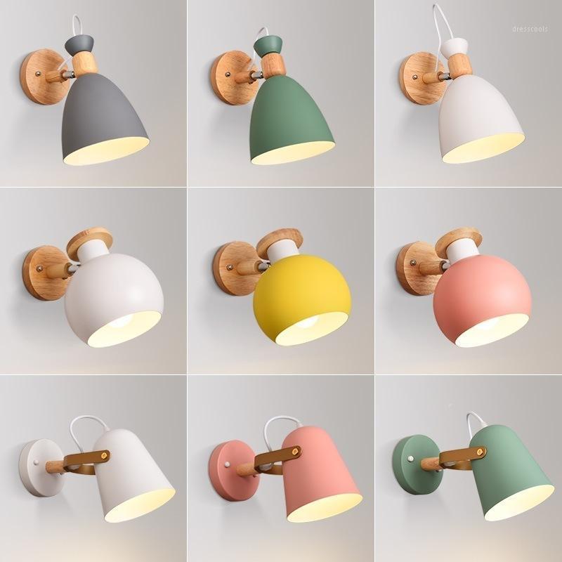 Modern Led Wall Lamp Sconce Wood Reading Lights For Aisel Foyer Stairs Indoor Pink Greencolor Bedside Nordic Wroughtironfixture1
Modern Led Wall Lamp Sconce Wood Reading Lights For Aisel Foyer Stairs Indoor Pink Greencolor Bedside Nordic Wroughtironfixture1