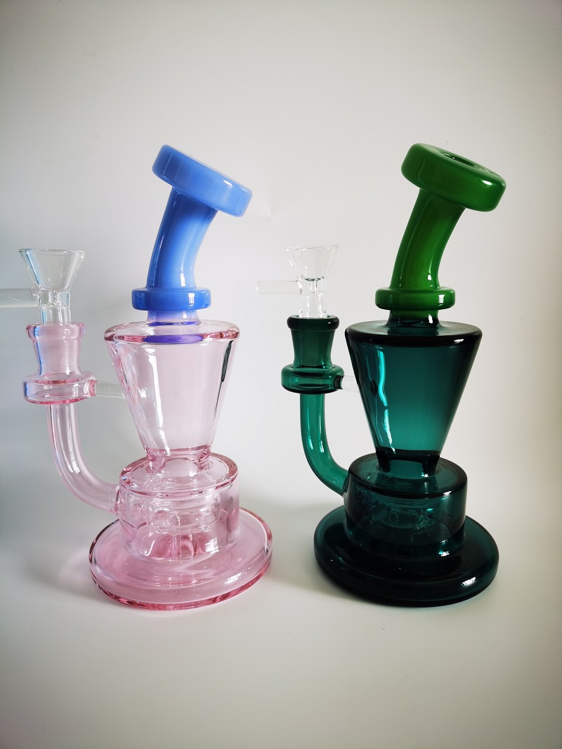 Vintage 7inch Glass Bong Water smoking hookah pipe 14mm Joint Bubbler with Perc Oil Dab Rigs can put customer logo
Vintage 7inch Glass Bong Water smoking hookah pipe 14mm Joint Bubbler with Perc Oil Dab Rigs can put customer logo