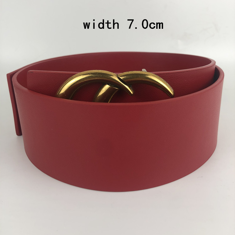 Fashion Womens Business Belts Width 7.0cm Ceinture Smooth G Buckle Belt Genuine Leather Belts For Women cinturones de diseño mujeres
Fashion Womens Business Belts Width 7.0cm Ceinture Smooth G Buckle Belt Genuine Leather Belts For Women cinturones de diseño mujeres
