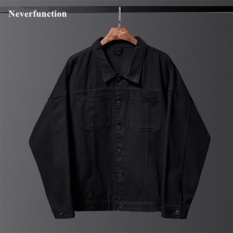 Autumn Men Streetwear black motorcycle Jeans Jackets male Cotton Casual Loose Denim Jacket Outerwear Plus Size 8XL 201118
Autumn Men Streetwear black motorcycle Jeans Jackets male Cotton Casual Loose Denim Jacket Outerwear Plus Size 8XL 201118