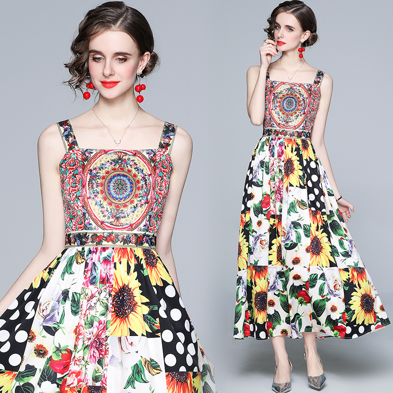 New Merchall 2021 Summer Fashion Runway Holiday Elegant Women Spaghetti Strap Print Patchwork Party Long 3dwu, Design and color
New Merchall 2021 Summer Fashion Runway Holiday Elegant Women Spaghetti Strap Print Patchwork Party Long 3dwu, Design and color