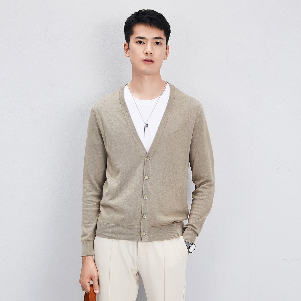2021 Men's Jerseys New v Mesh Cleavage Style Cardigan Fashion Fall Male Based Nightgown Versatile Coat 667 C6wi, Red
2021 Men's Jerseys New v Mesh Cleavage Style Cardigan Fashion Fall Male Based Nightgown Versatile Coat 667 C6wi, Red
