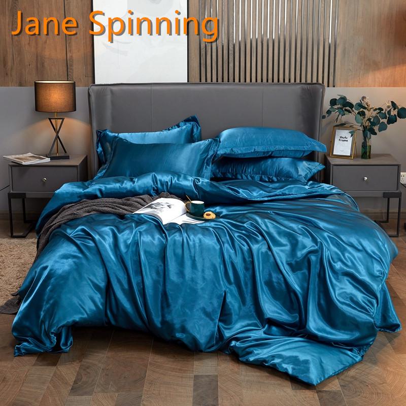 2021NEW Silk Bedding Set Queen King Size Satin Duvet Cover Sets High-End Solid Color Bed Cover Set 3Pcs/4pcs DD08#, Style 02
2021NEW Silk Bedding Set Queen King Size Satin Duvet Cover Sets High-End Solid Color Bed Cover Set 3Pcs/4pcs DD08#, Style 02