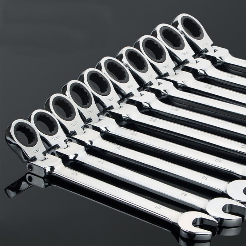 6-32mm Crv Flexible Ratchet Spanner Combination Head Wrench Adjustable Hand Tools For Car
6-32mm Crv Flexible Ratchet Spanner Combination Head Wrench Adjustable Hand Tools For Car