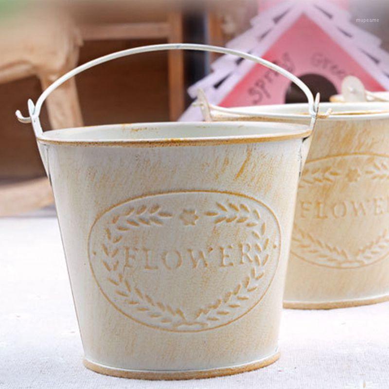 Flameer Shabby Chic Iron Flower Buckets Plants Planter Pot Bucket Flower Vases Home Balcony Floral Decor1
Flameer Shabby Chic Iron Flower Buckets Plants Planter Pot Bucket Flower Vases Home Balcony Floral Decor1