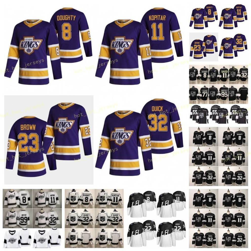 2021 Reverse Retro 55 Quinton Byfield Los Angeles Kings Jersey 8 Drew Doughty 11 Anze Kopitar 32 Jonathan Quick Wayne Gretzky 77 Jeff Carter, Black;red
2021 Reverse Retro 55 Quinton Byfield Los Angeles Kings Jersey 8 Drew Doughty 11 Anze Kopitar 32 Jonathan Quick Wayne Gretzky 77 Jeff Carter, Black;red