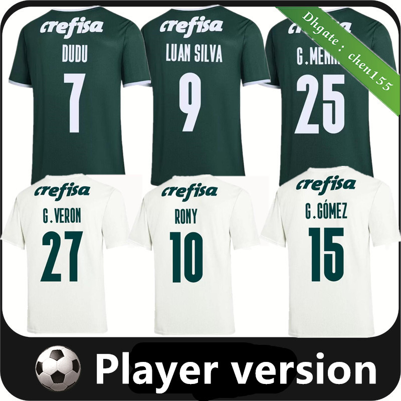 2022 2023 Player version Palmeira soccer jerseys camisa Tricampeao da America DUDU RONY G.VERON football shirts G.MENINO BRENO LOPES DANILO WESLEY LUAN SILVA jersey, 22/23 home player