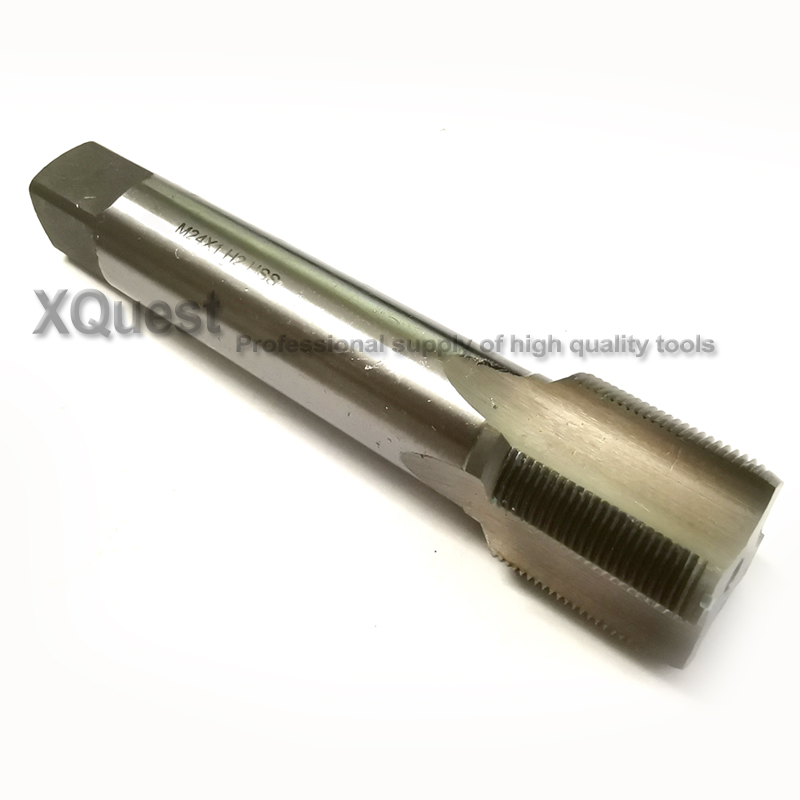 HSS Metric Screw Hand tap M24 M24X3 M24X2.5 M24X2 Machine Fine Thread taps M24X1.75 M24X1.5 M24X1.25 M24X1 M24X0.75 M24X0.5
HSS Metric Screw Hand tap M24 M24X3 M24X2.5 M24X2 Machine Fine Thread taps M24X1.75 M24X1.5 M24X1.25 M24X1 M24X0.75 M24X0.5