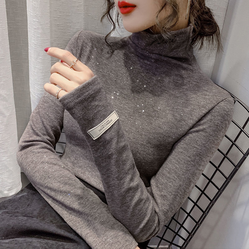 2021 New European-style Female Turtleneck High Shirt Background for Autumn and Winter 8IKW, Dark grey
2021 New European-style Female Turtleneck High Shirt Background for Autumn and Winter 8IKW, Dark grey