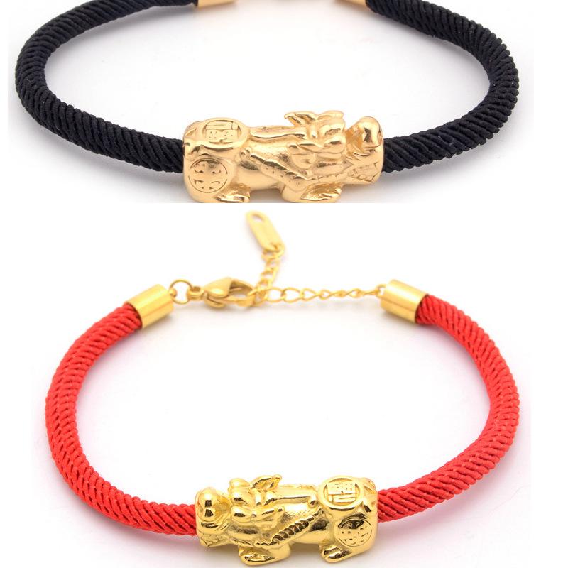Red rope bracelet for womens wholesale stainless steel brave troops bracelets homme black gold couple gifts for male accessories
Red rope bracelet for womens wholesale stainless steel brave troops bracelets homme black gold couple gifts for male accessories