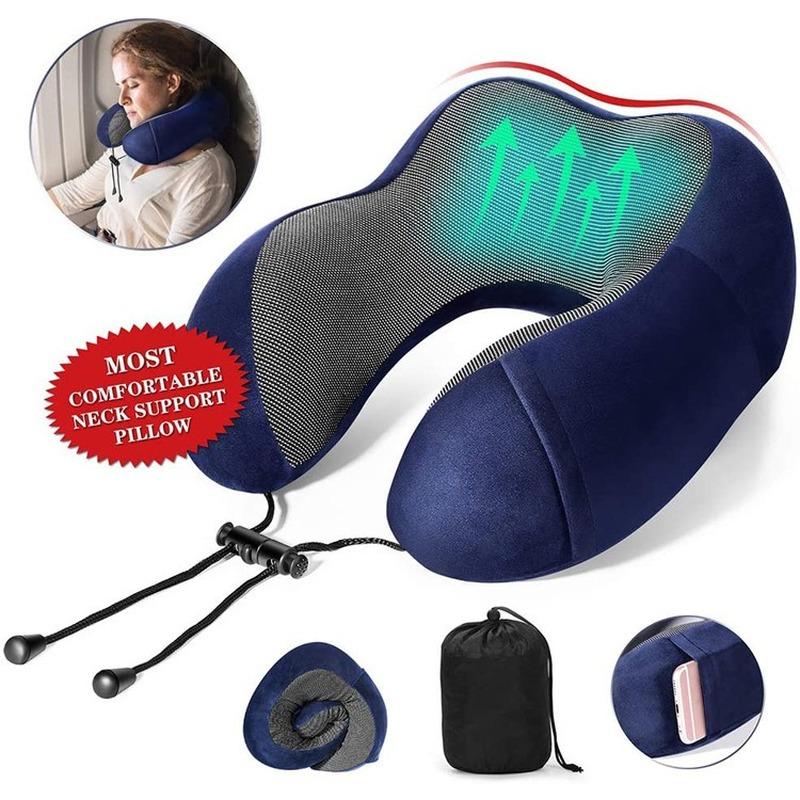 U-type Pillow Office Workers Nap Pillow Car Air Travel Magnetic Therapy Neck Memory Cotton Foldable Pillows
U-type Pillow Office Workers Nap Pillow Car Air Travel Magnetic Therapy Neck Memory Cotton Foldable Pillows