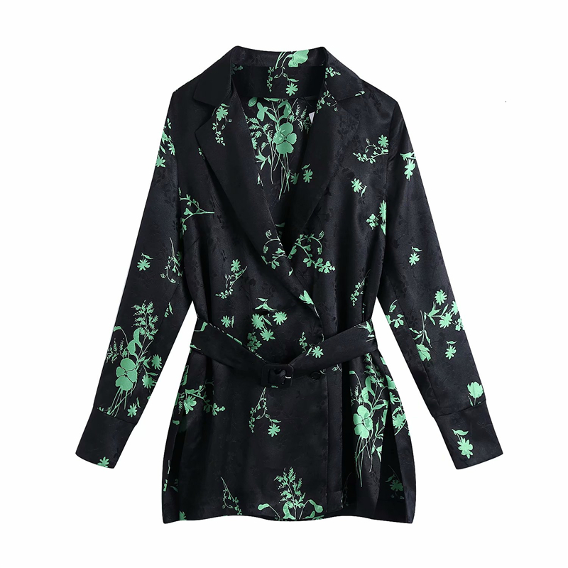 New Elegant Women Floral Print Shirts 2021 Fashion Ladies V-neck Sashes Tops Streetwear Female Chic Double Breasted Blouses Uvi9, Black
New Elegant Women Floral Print Shirts 2021 Fashion Ladies V-neck Sashes Tops Streetwear Female Chic Double Breasted Blouses Uvi9, Black