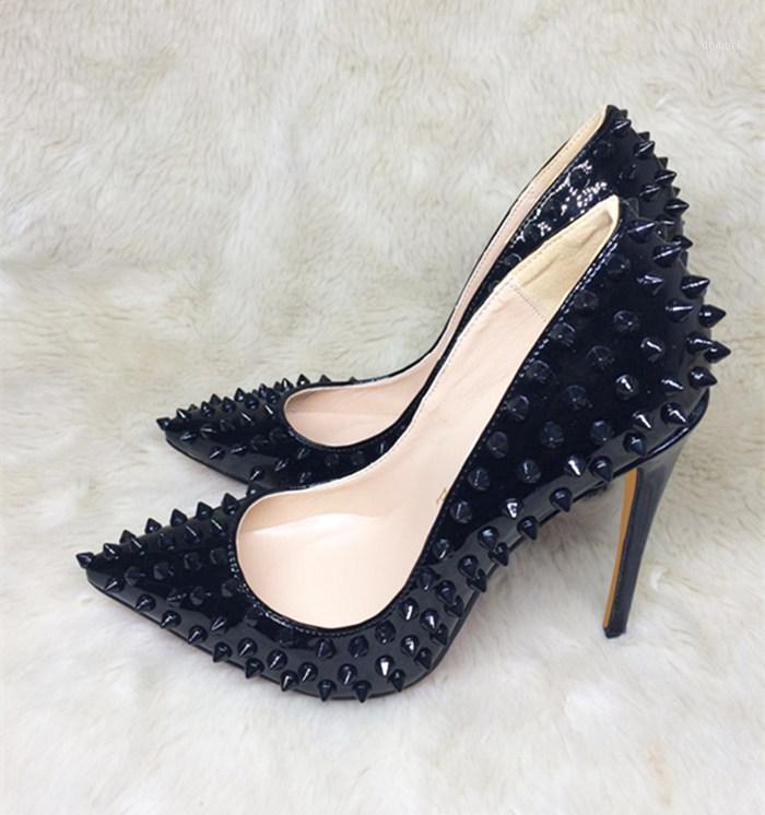 2021 Fashion free shipping black Patent leather spike Poined Toe Stiletto high heel shoe pump HIGH-HEELED SHOES dress shoes 12cm1, Pink 12cm
2021 Fashion free shipping black Patent leather spike Poined Toe Stiletto high heel shoe pump HIGH-HEELED SHOES dress shoes 12cm1, Pink 12cm