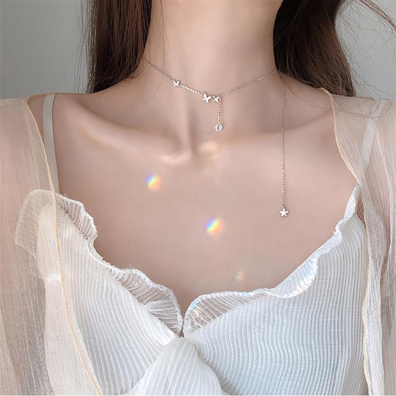 Cute Small Animal Butterfly Chain Necklace For Women Silver Color Clavicle Chain 2020 Fashion Female Choker Jewelry
Cute Small Animal Butterfly Chain Necklace For Women Silver Color Clavicle Chain 2020 Fashion Female Choker Jewelry